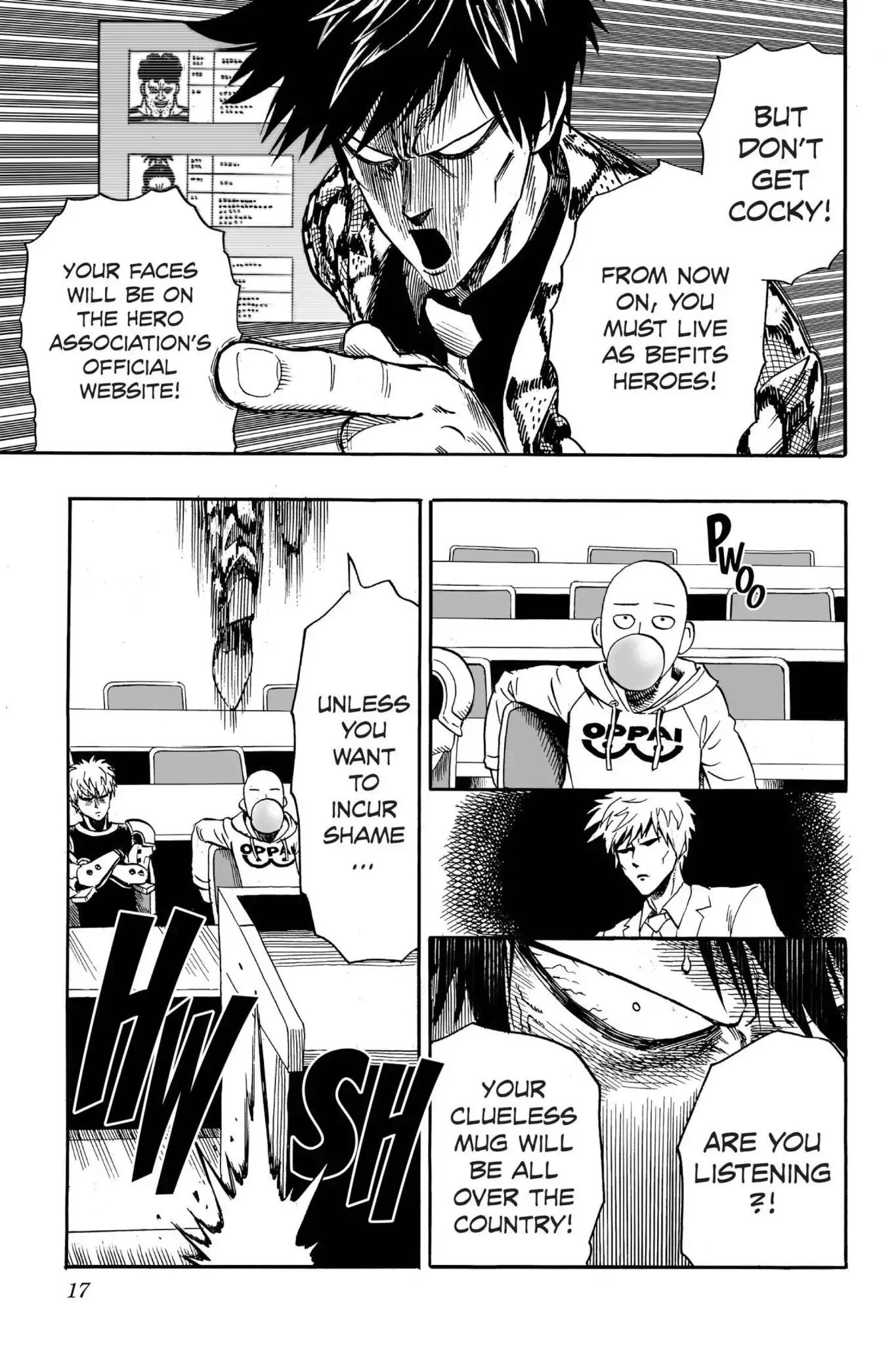 One-Punch Man Chapter 16 17